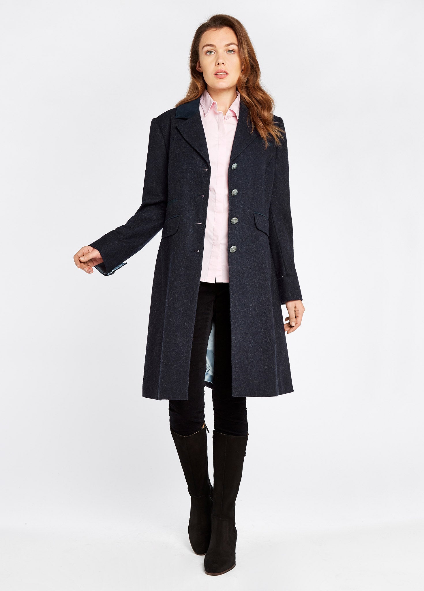 Blackthorn Tweed Jacket - Navy