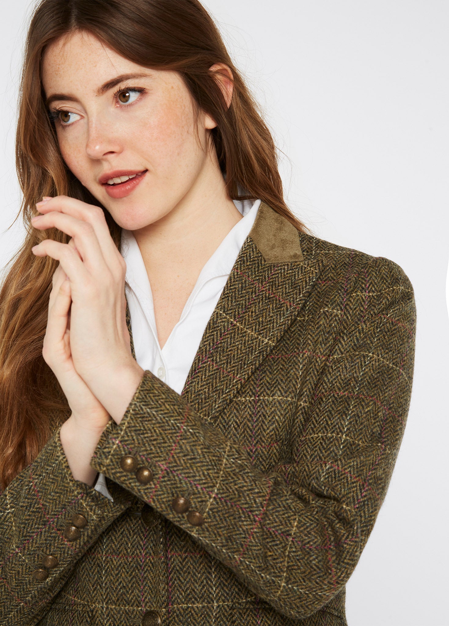 Ladies outlets tweed jacket