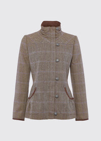 Bracken Tweed Coat - Woodrose