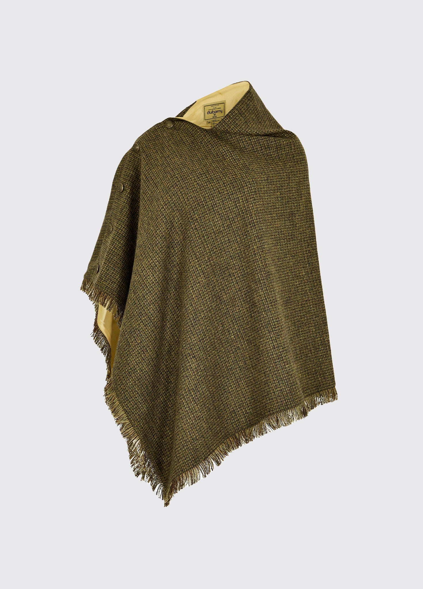 Hazelwood Tweed Poncho - Burren