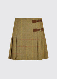 Blossom Tweed Skirt - Elm