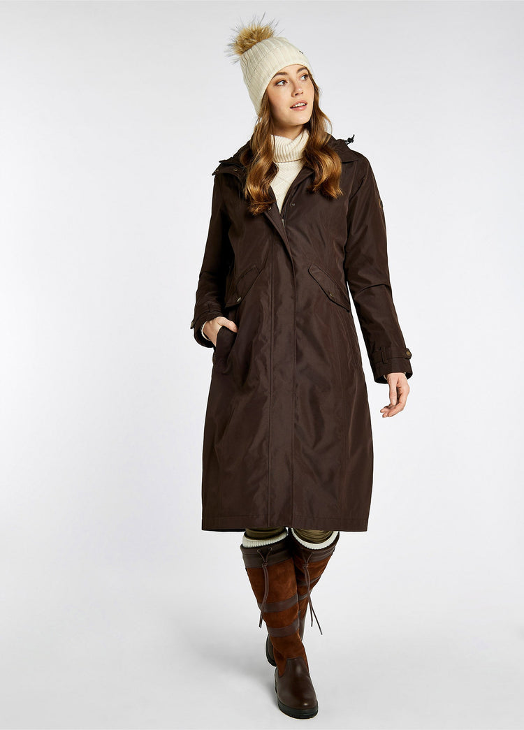 Alderford Waterproof Coat - Mahogany