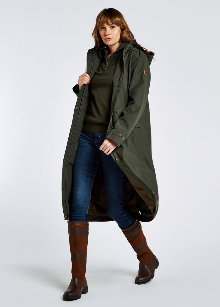 Alderford Waterproof Coat - Pesto