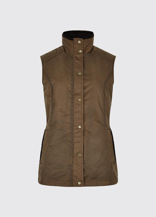 Pakenham Waxed Vest - Ginger