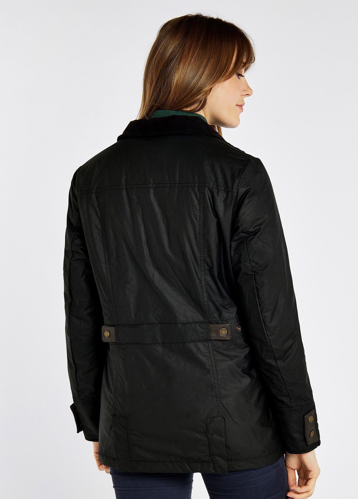 Munsboro Ladies' Waxed Cotton Jacket - Black