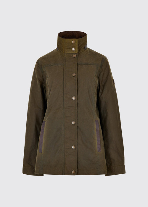 Mounthrath Ladies Waxed Cotton Jacket - Fennel