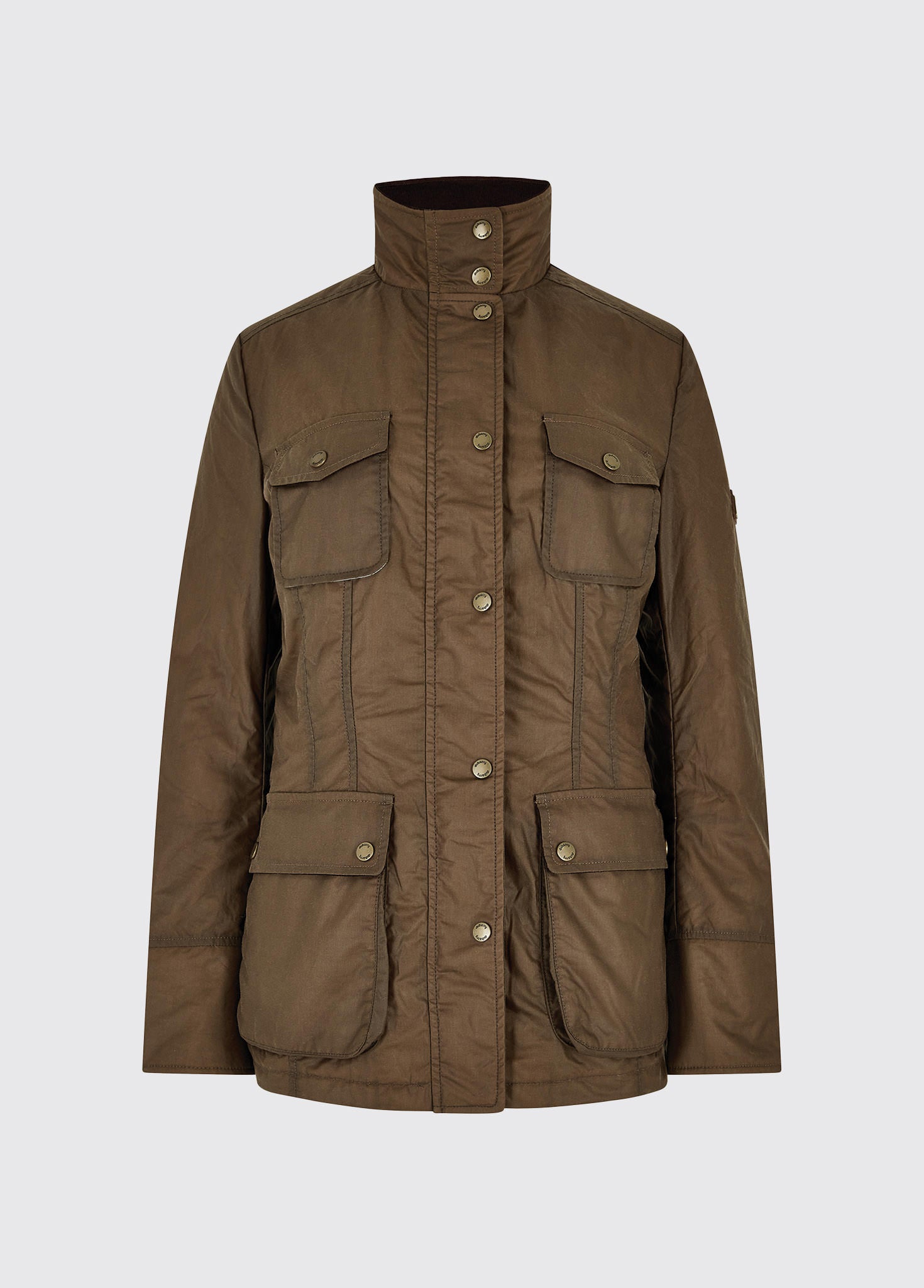 Munsboro Waxed Cotton Jacket Ginger