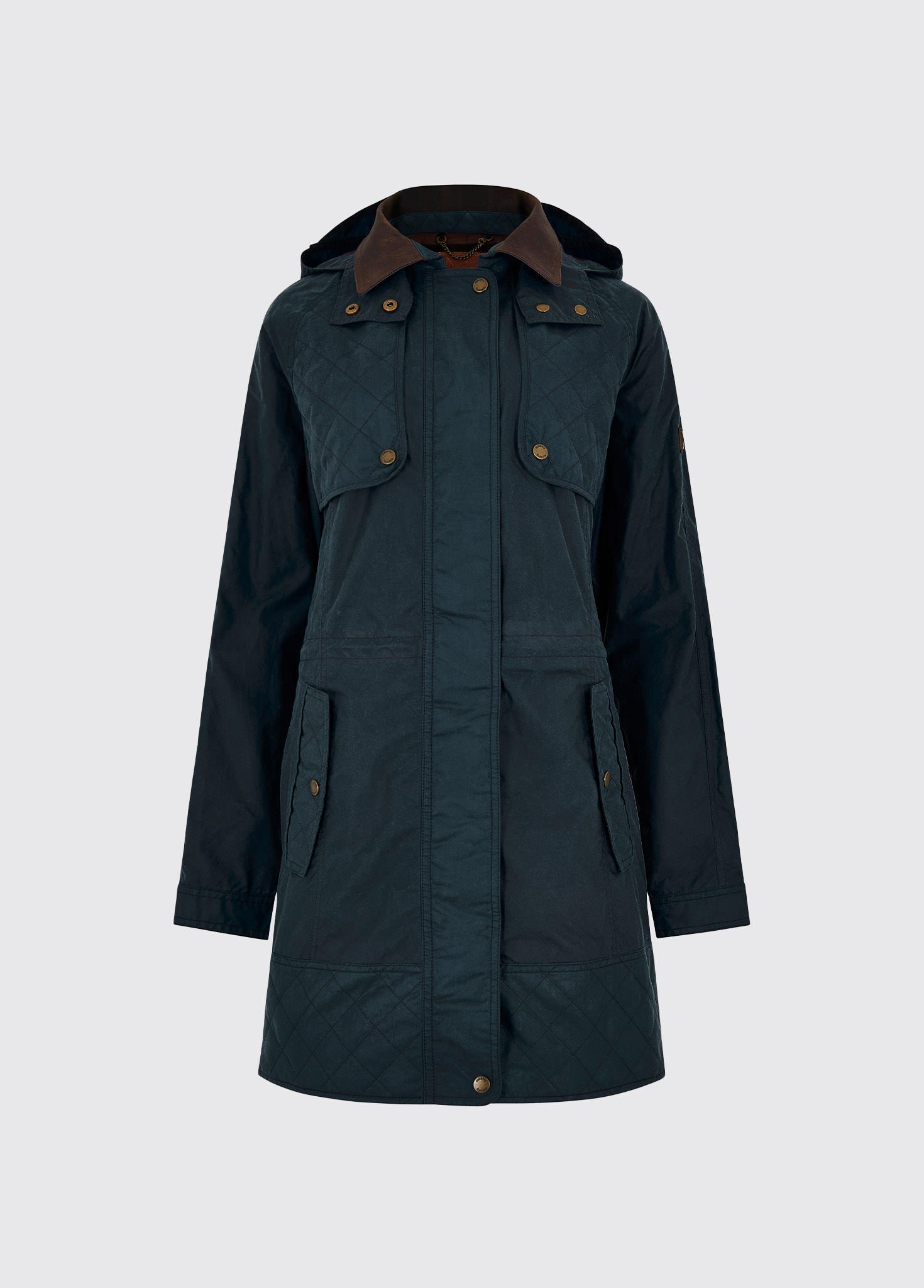 Radford Ladies Waxed Cotton Jacket - Storm Blue Radford Ladies Waxed Cotton Jacket - Storm Blue