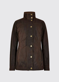 Mountrath Ladies Waxed Cotton Jacket - Java