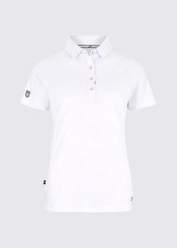 Riviera Women's Technical Polo - White