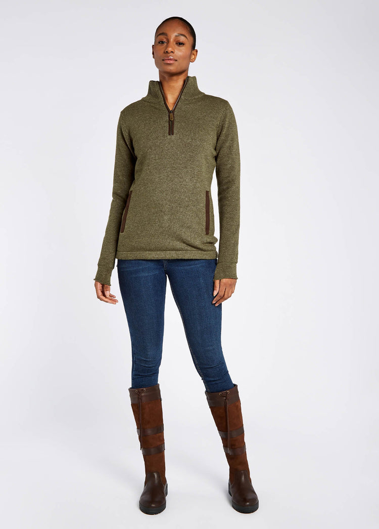 Morrisey Women's Windproof sweater - Dusky Green