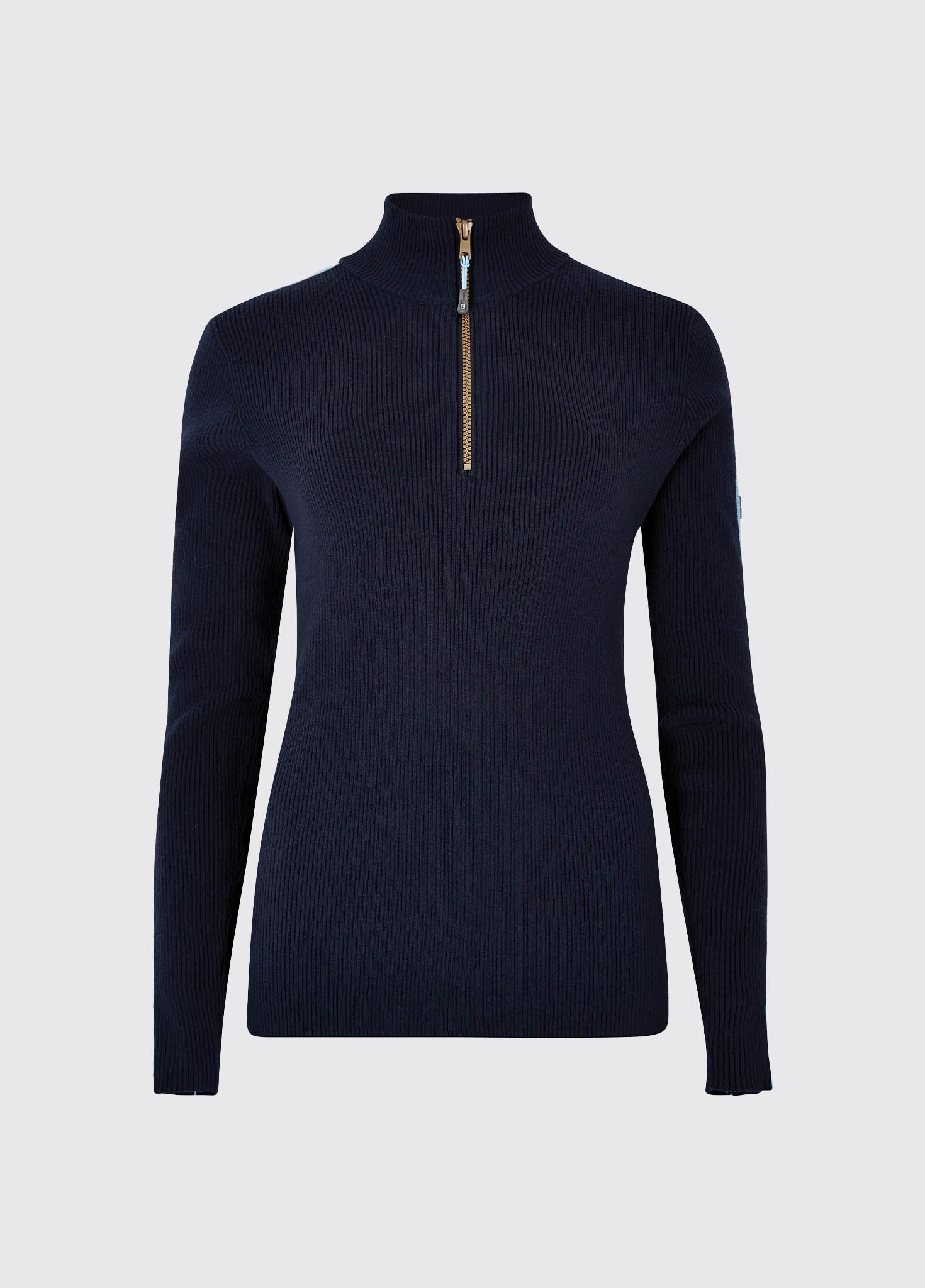 Killglass Zip Neck Sweater Navy