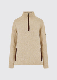 Morrisey Women's Zip Neck Sweater - Oat