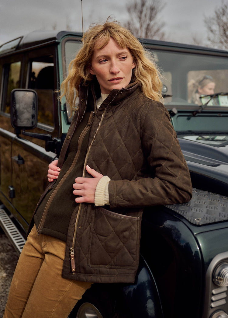 Locton Women’s Quilted Jacket - Olive