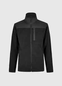 Lucia Ladies Fleece Woven Combo Jacket - Graphite
