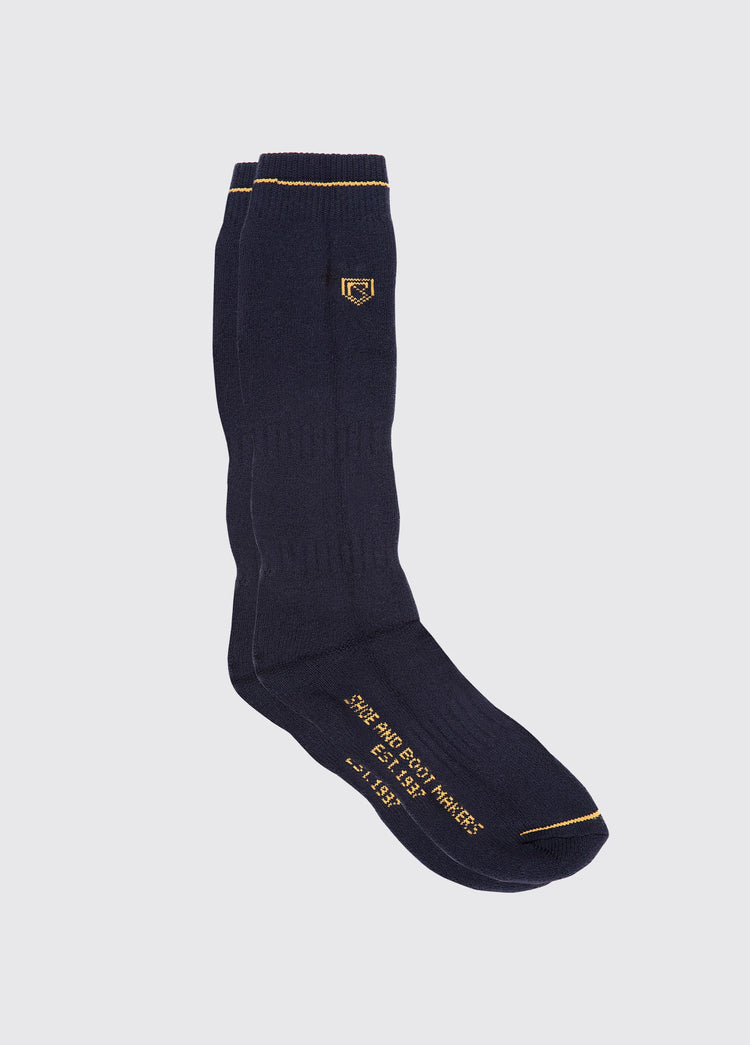 Short Boot Socks - Navy