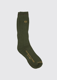 Short Boot Socks - Olive