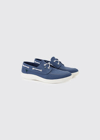 Santorini Canvas Boat Shoe - Denim