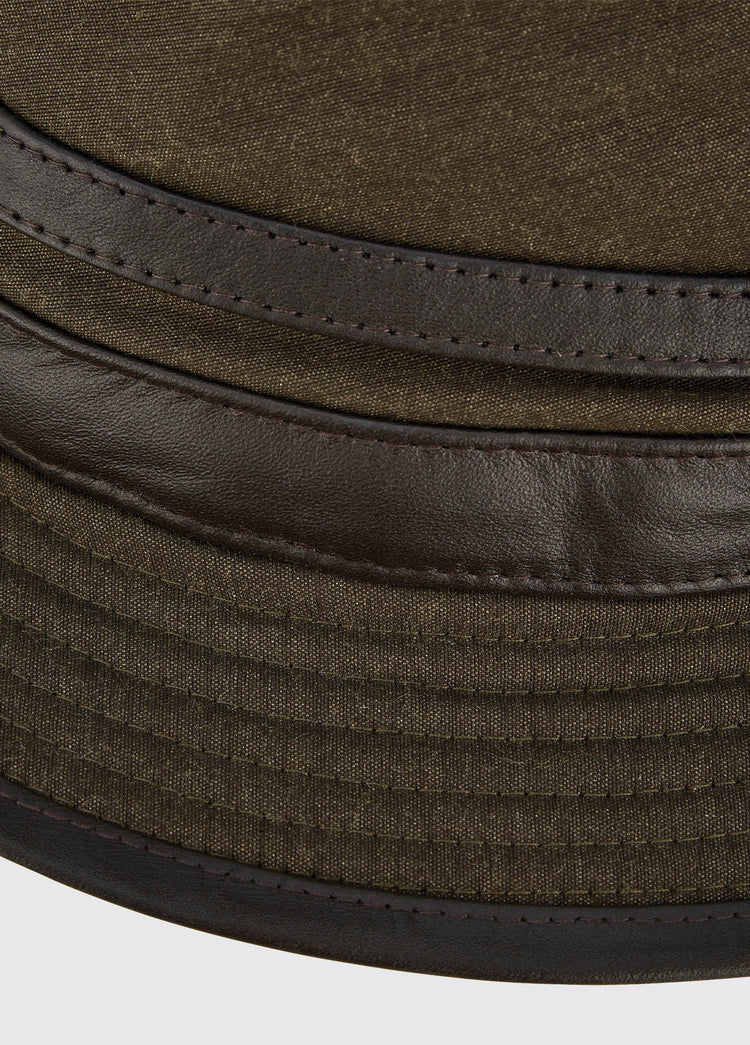 Butler Brimmed Rain Hat - Olive