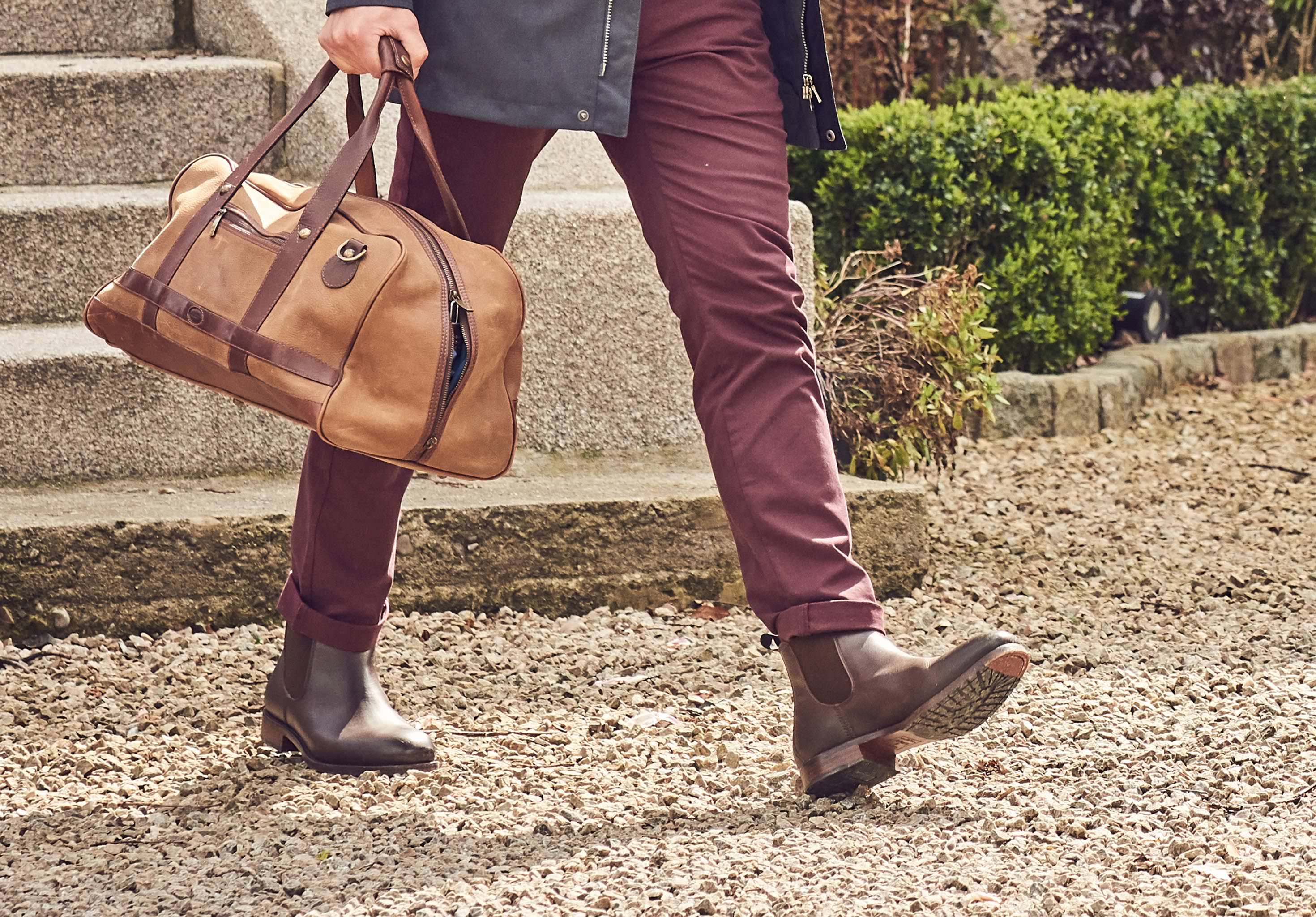 Antrim Mens Ankle Boot Mahogany