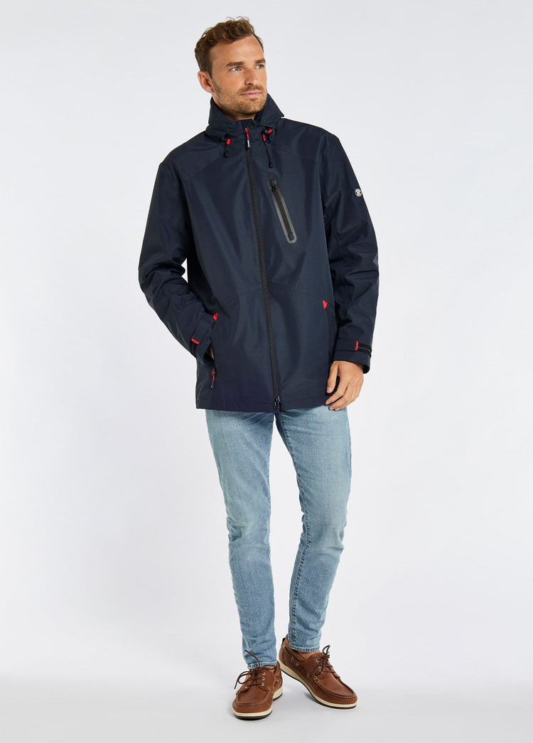 Crossbarry Men's Waterproof Jacket - Navy