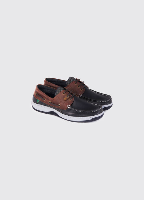 Regatta Boat Shoe - Navy/Brown