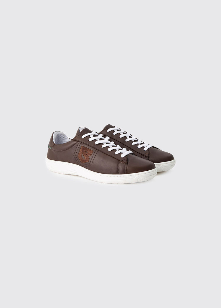 Portofino Leather Sneaker - Old Rum