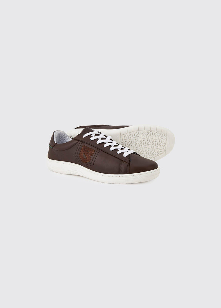 Portofino Leather Sneaker - Old Rum