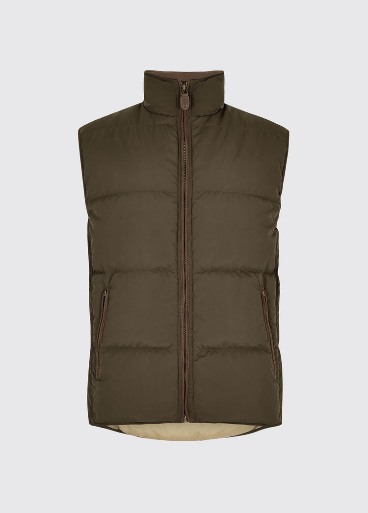 Graystown Men's Down-filled Vest - Olive