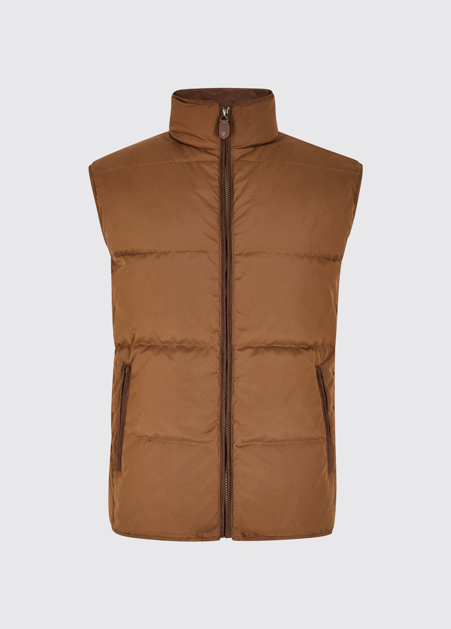 Graystown Men's Down-filled Vest Walnut - Main Image