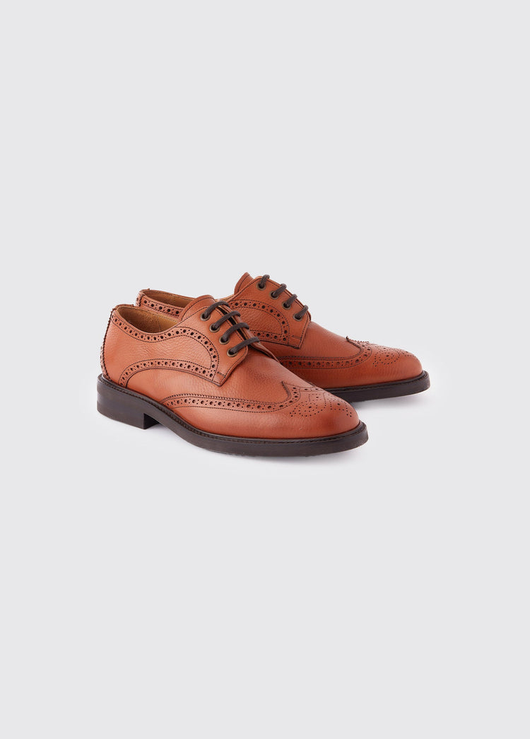 Derry Goodyear  Brogue Shoes - Tan