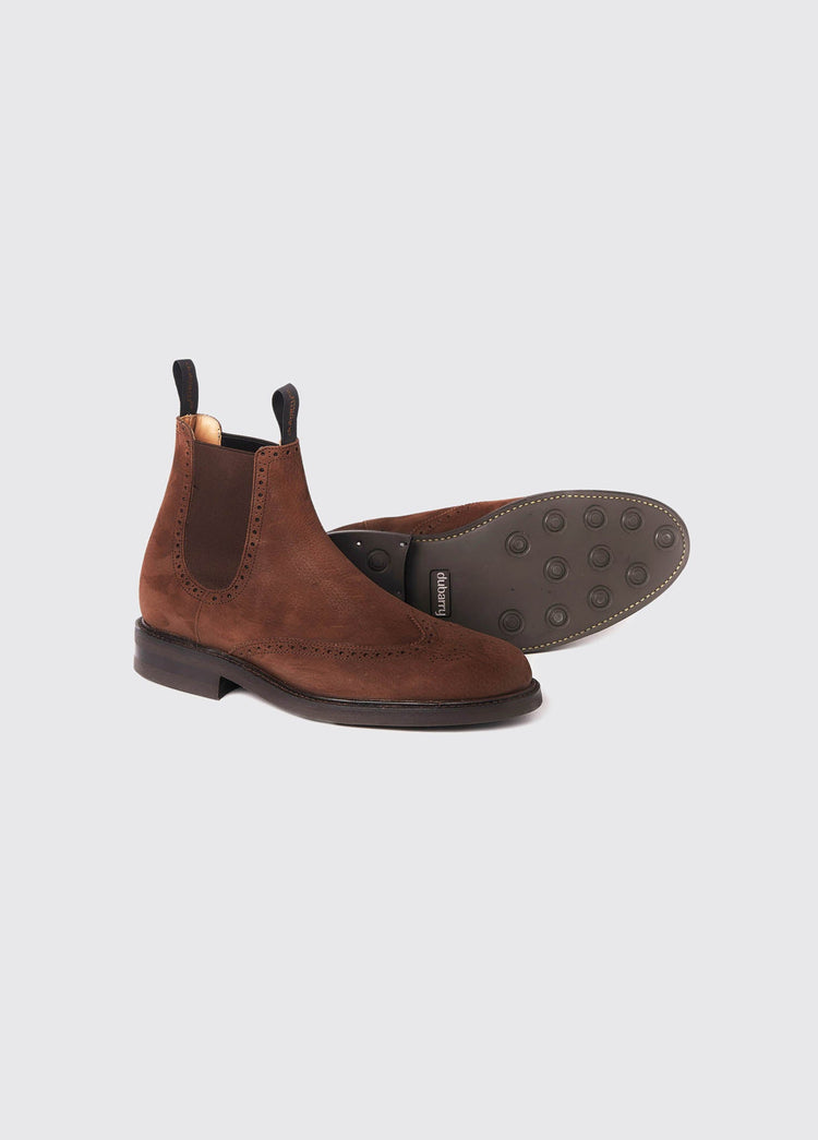 Fermanagh Goodyear  Chelsea Boot - Walnut