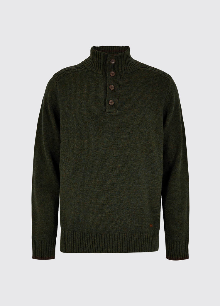 Parkplace Knitted Sweater - Olive