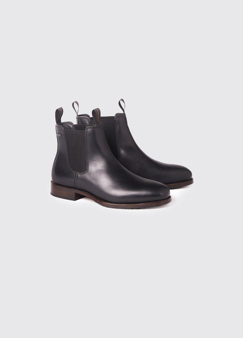 Kerry Leather Soled Chelsea Boot - Black