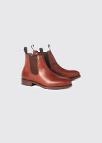 Kerry Leather Soled Chelsea Boot - Chestnut