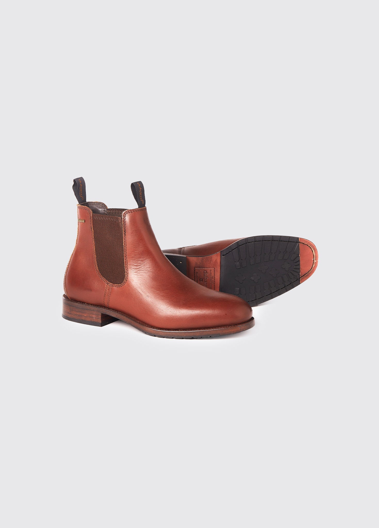 Kerry Leather Soled Chelsea Boot Chestnut