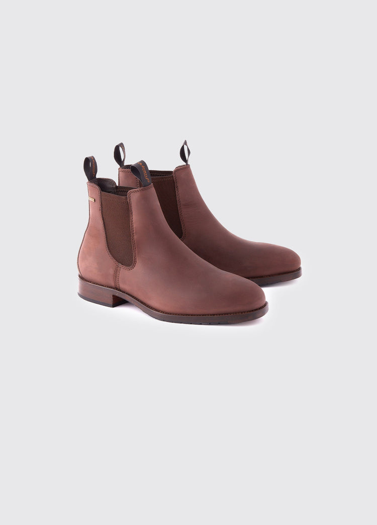 Kerry Leather Soled Chelsea Boot - Old Rum