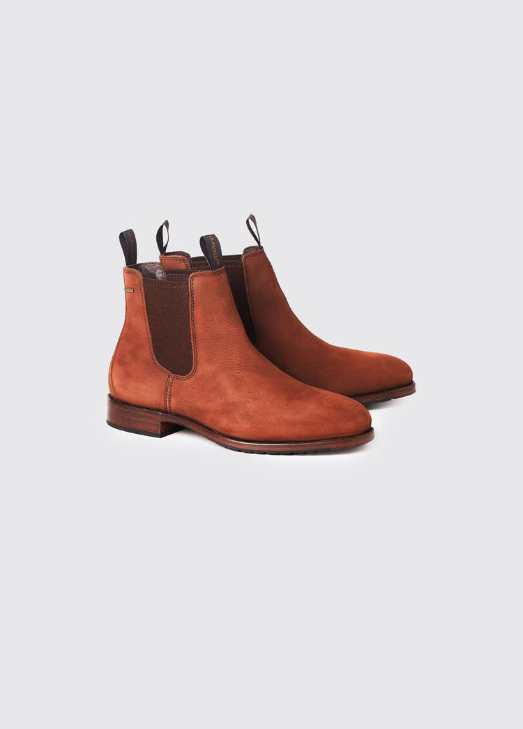 Kerry Leather Soled Chelsea Boot - Walnut