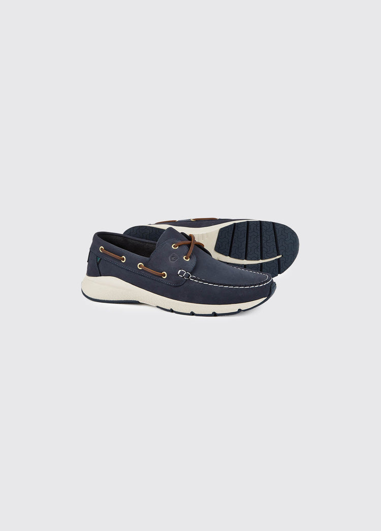 Dungarvan Lightweight Boat Shoe - Denim