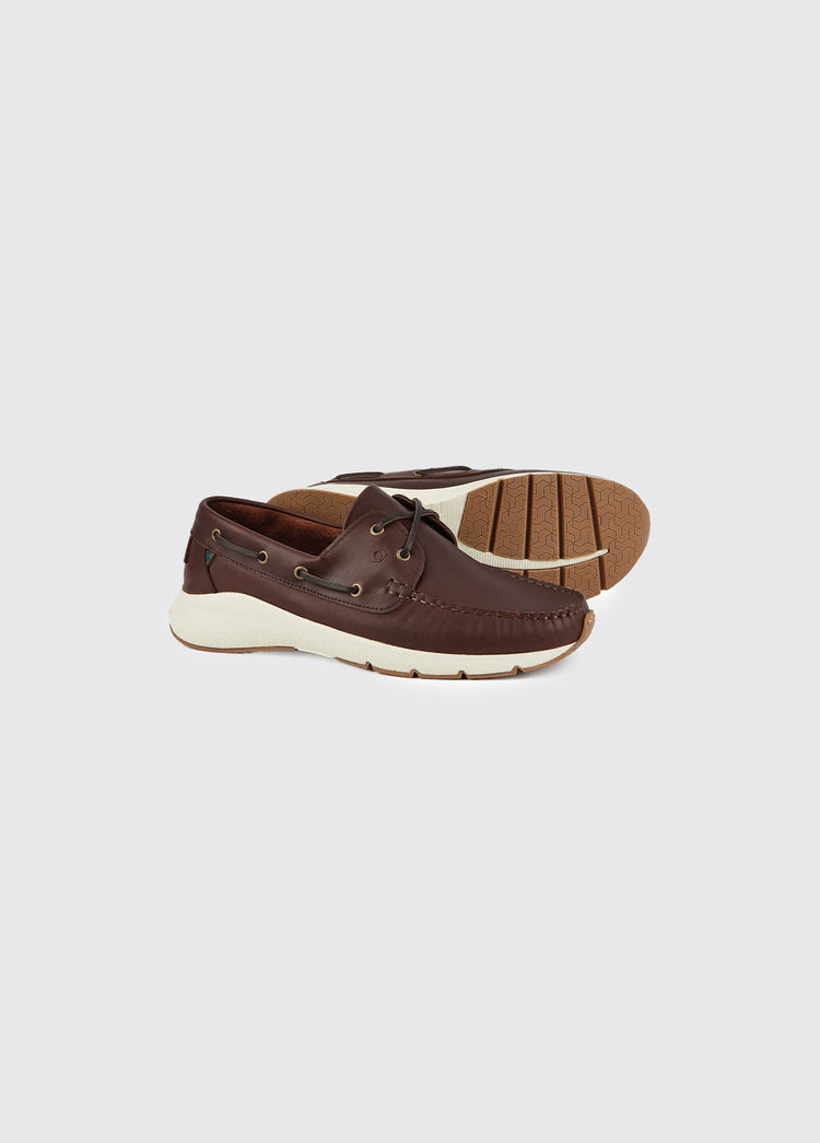 Dungarvan Lightweight Boat Shoe - Mahogany