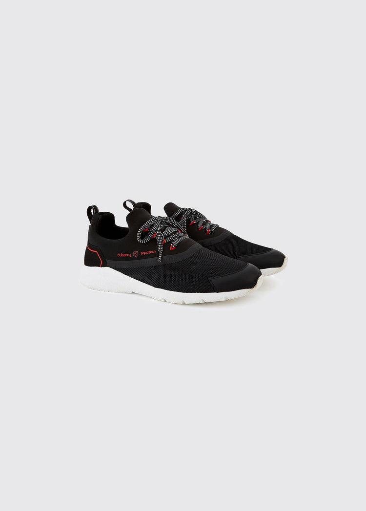 Antibes Lightweight Sporty Sneaker - Black