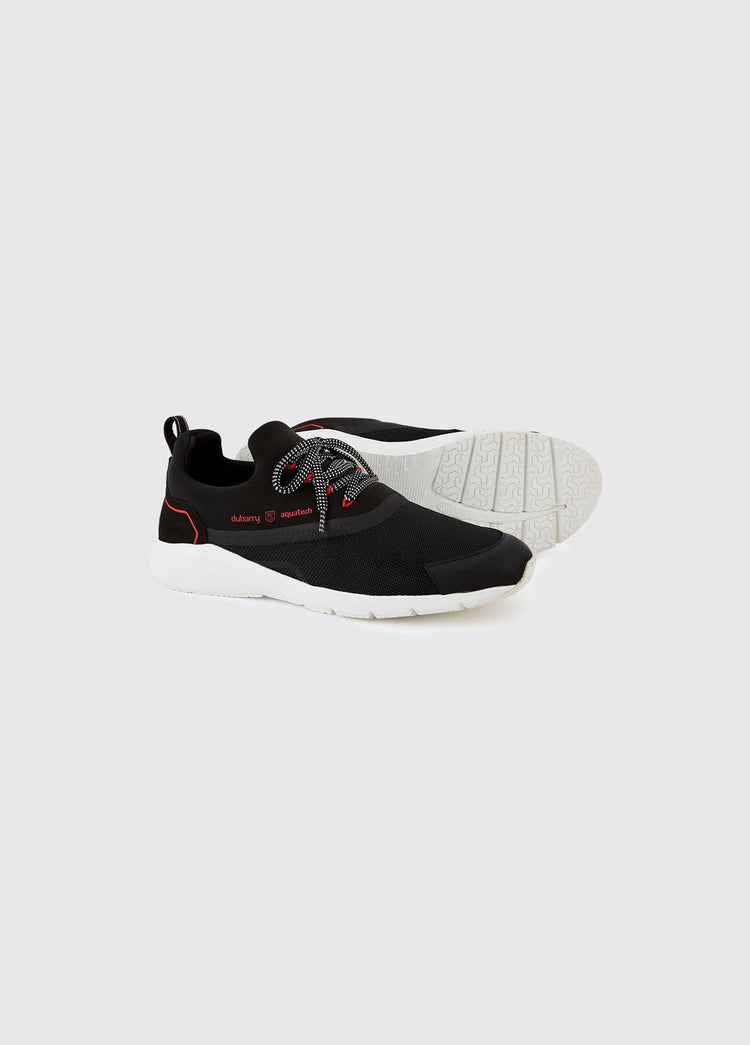 Antibes Lightweight Sporty Sneaker - Black