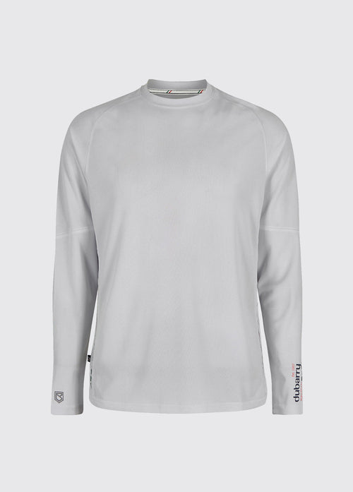 Ancona Men's Long-sleeved t-shirt - Platinum