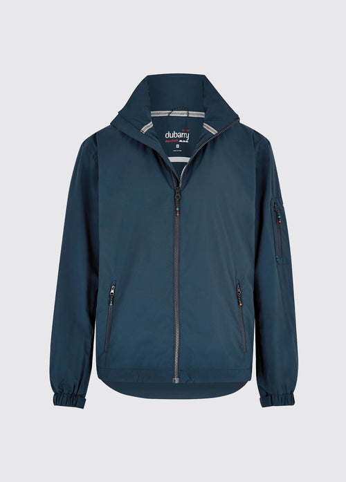 Croatia Men's Fleece-lined Crew Jacket - Navy