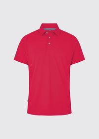 Menton Men's Technical Polo - Red