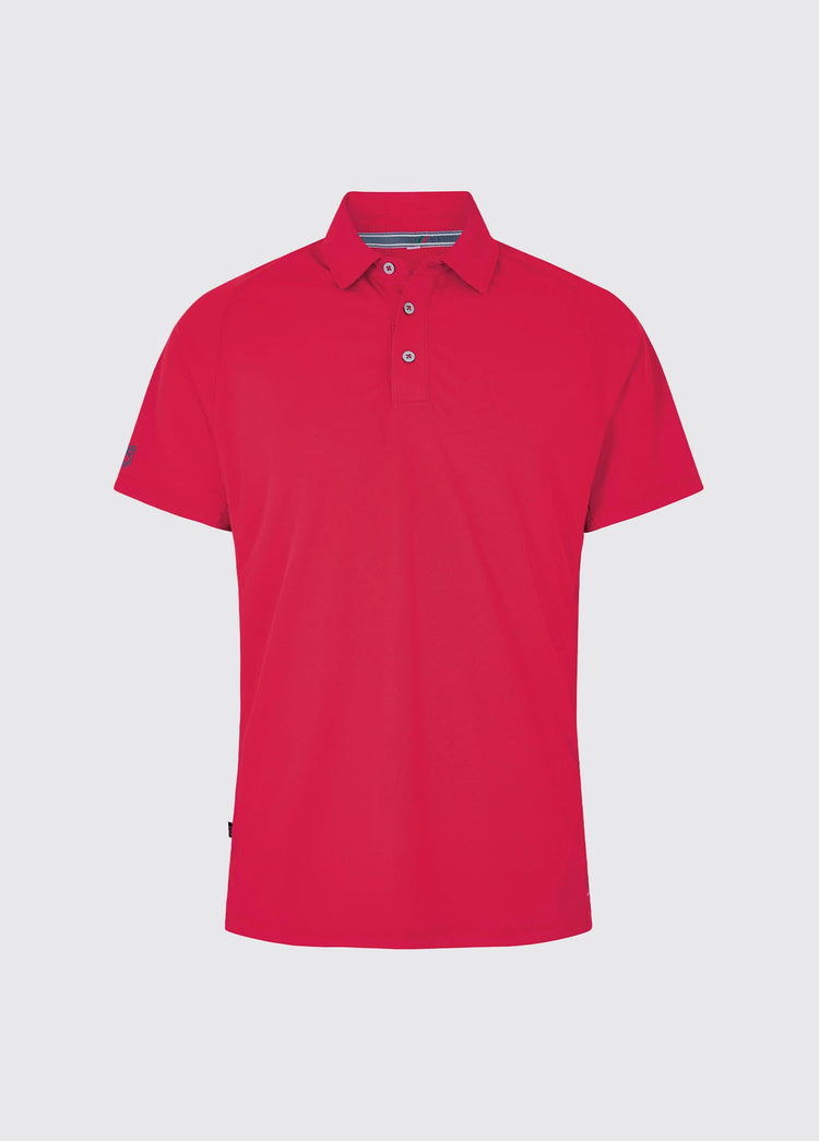 Menton Men's Technical Polo - Red