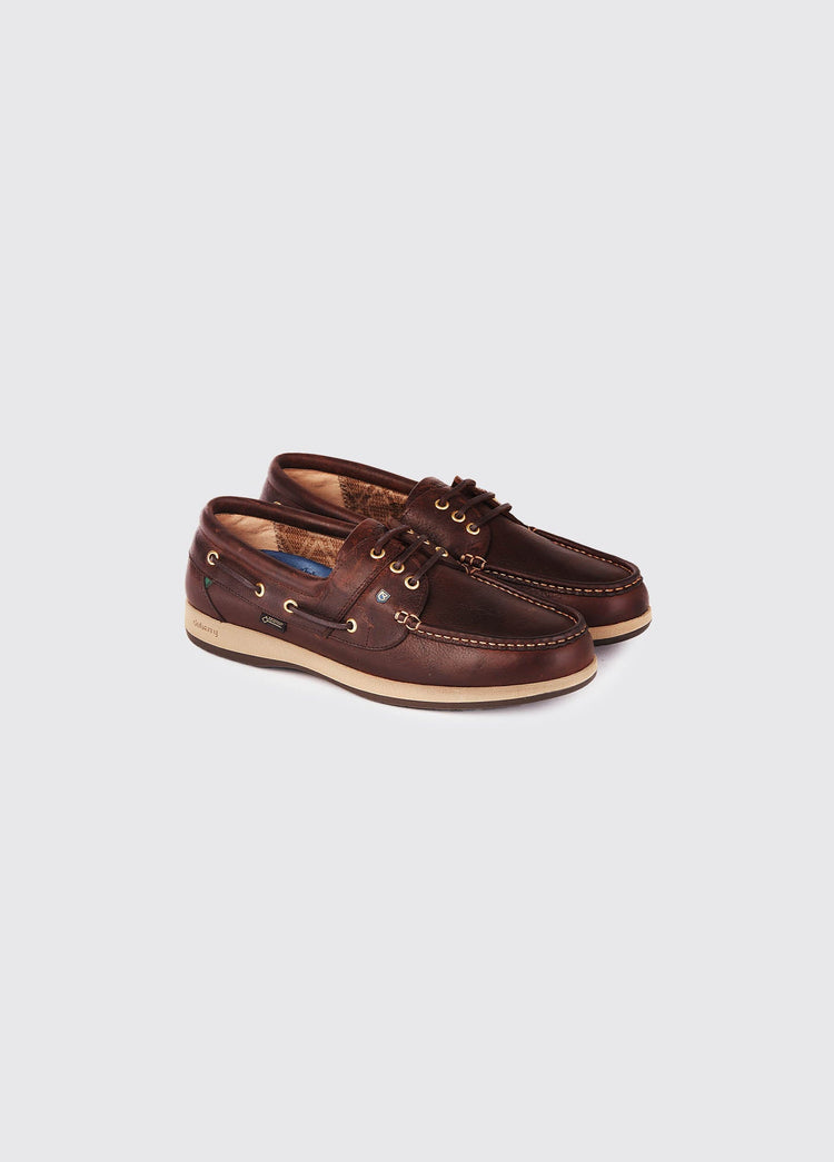 Mariner GORE-TEX Lined Boat Shoe - Mahogany