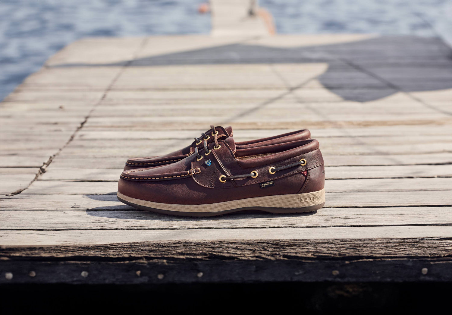 Mariner GORE-TEX Lined Boat Shoe Mahogany