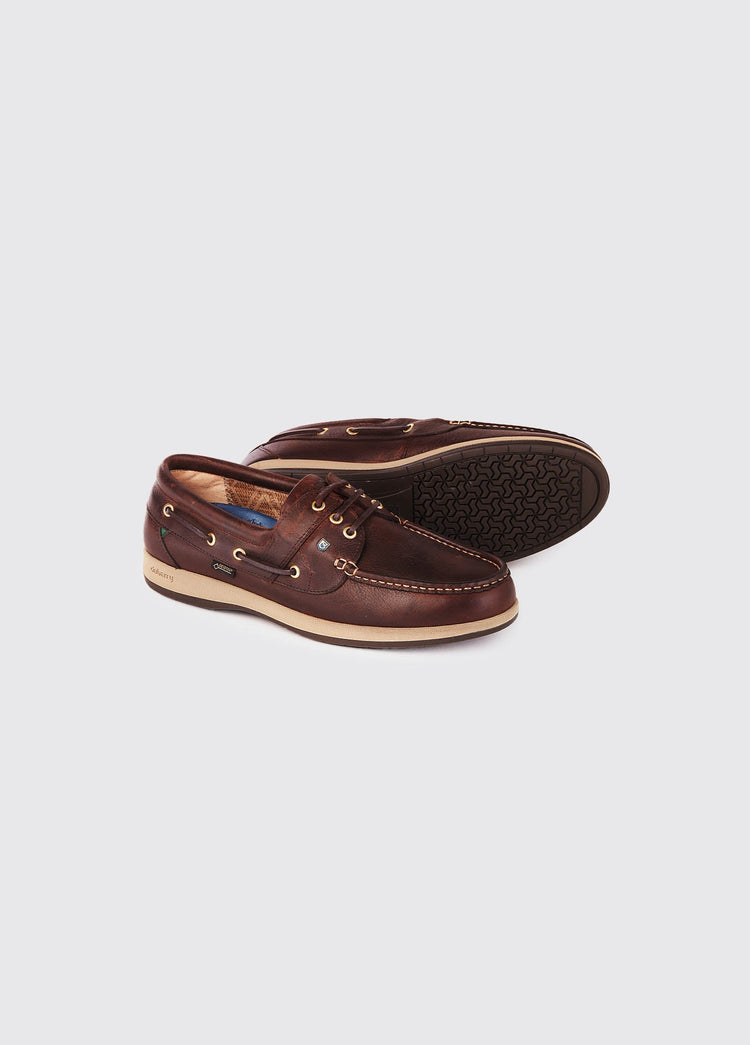 Mariner GORE-TEX Lined Boat Shoe - Mahogany