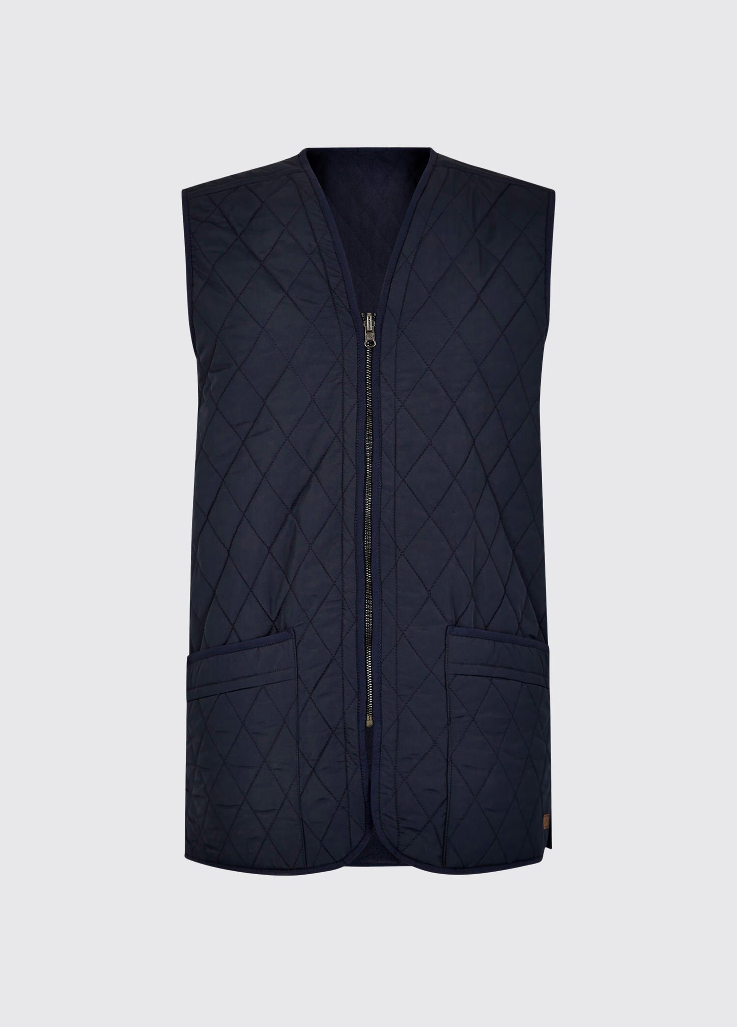 Ballygar Quilted Waistcoat Navy